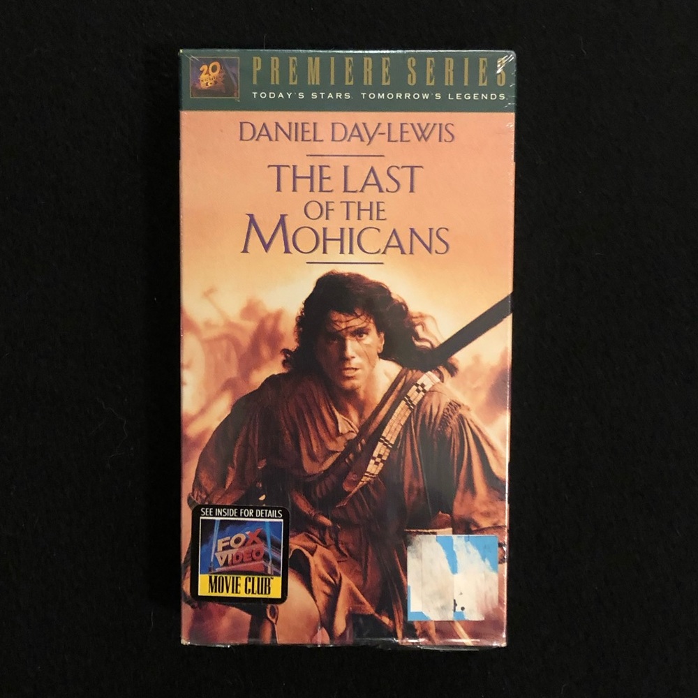 🎉HP🎉 “The Last of the Mohicans” on VHS - Excellent Condition - made in 1986 📼